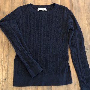 Icon Cable Knit Crewneck Sweater
